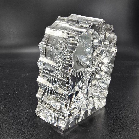 Waterford Crystal Mantle Clock With Roman Numerals Glass Vintage Style JJ3821 - Picture 6 of 16